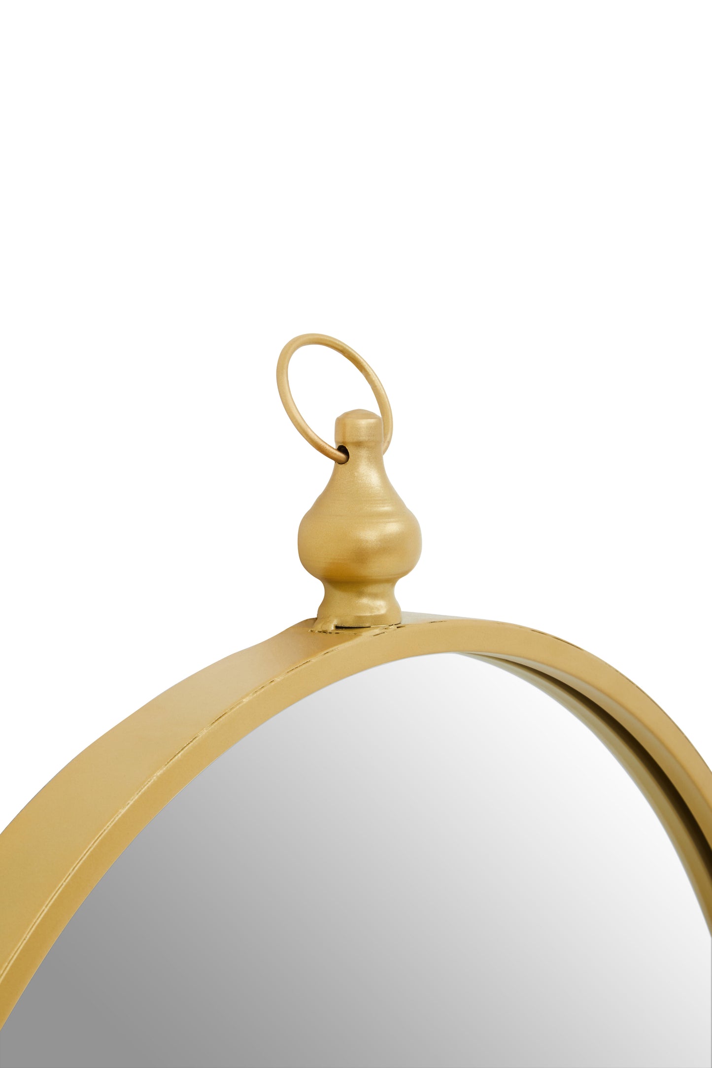 Ardela & Co Arvella Gold Wall Mirror With Circular Hook