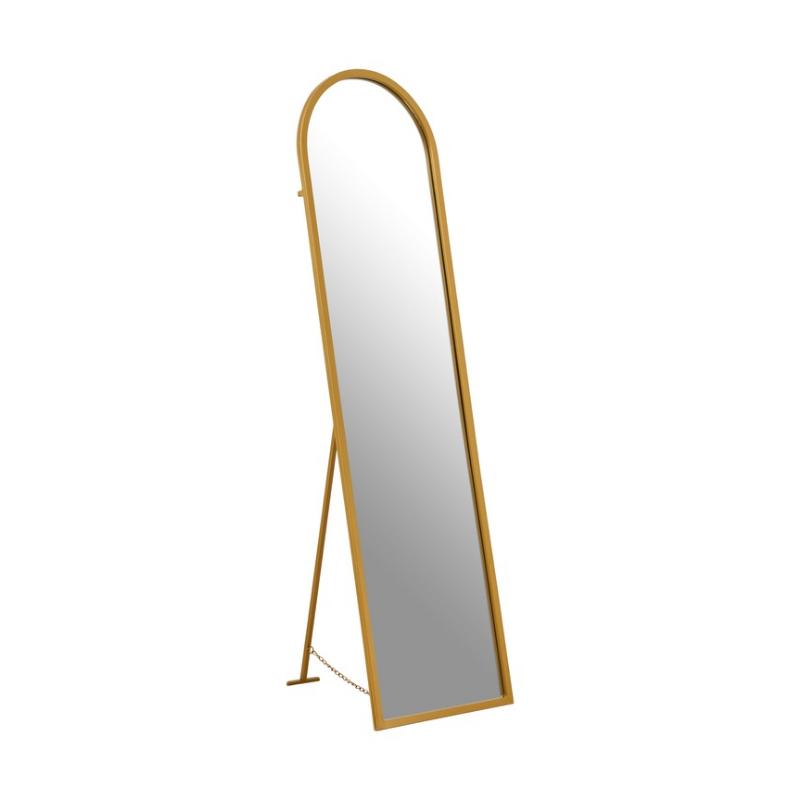 Ardela & Co Gold Finish Floor Mirror