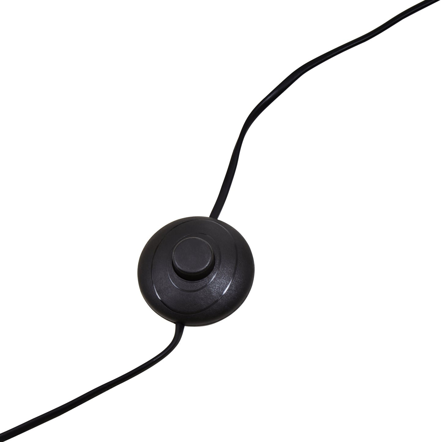 Ardela & Co Maddox Brushed Brass Floor Lamp with Black Marble Base