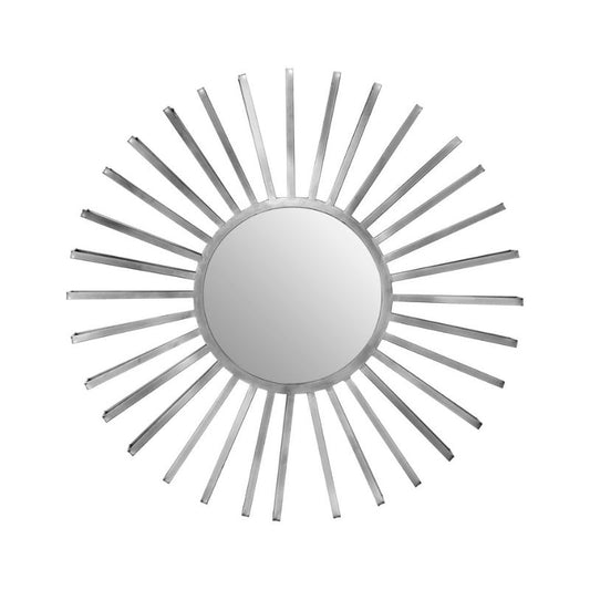 Ardela & Co Silver Sun Wall Mirror