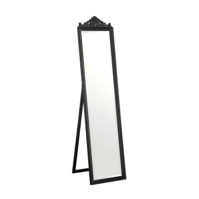 Ardela & Co Boutique Floor Mirror with Matt Black Finish