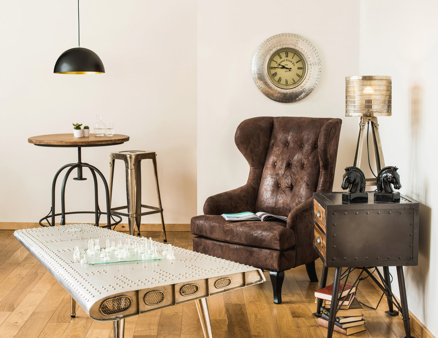 Ardela & Co Forge Round Top Table