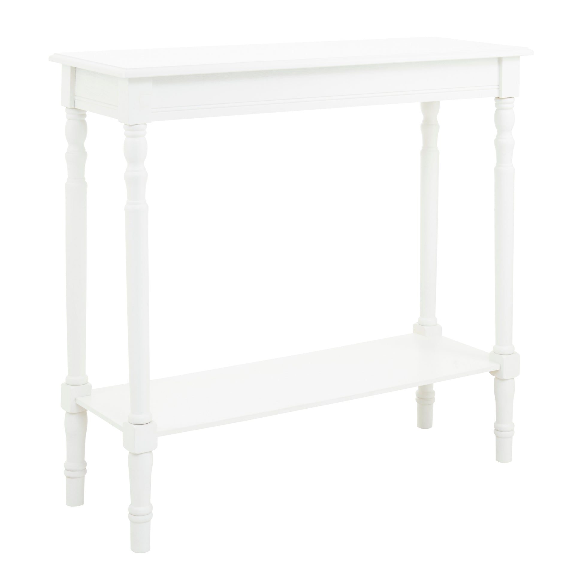 Ardela & Co Hearth White Rectangular Console Table