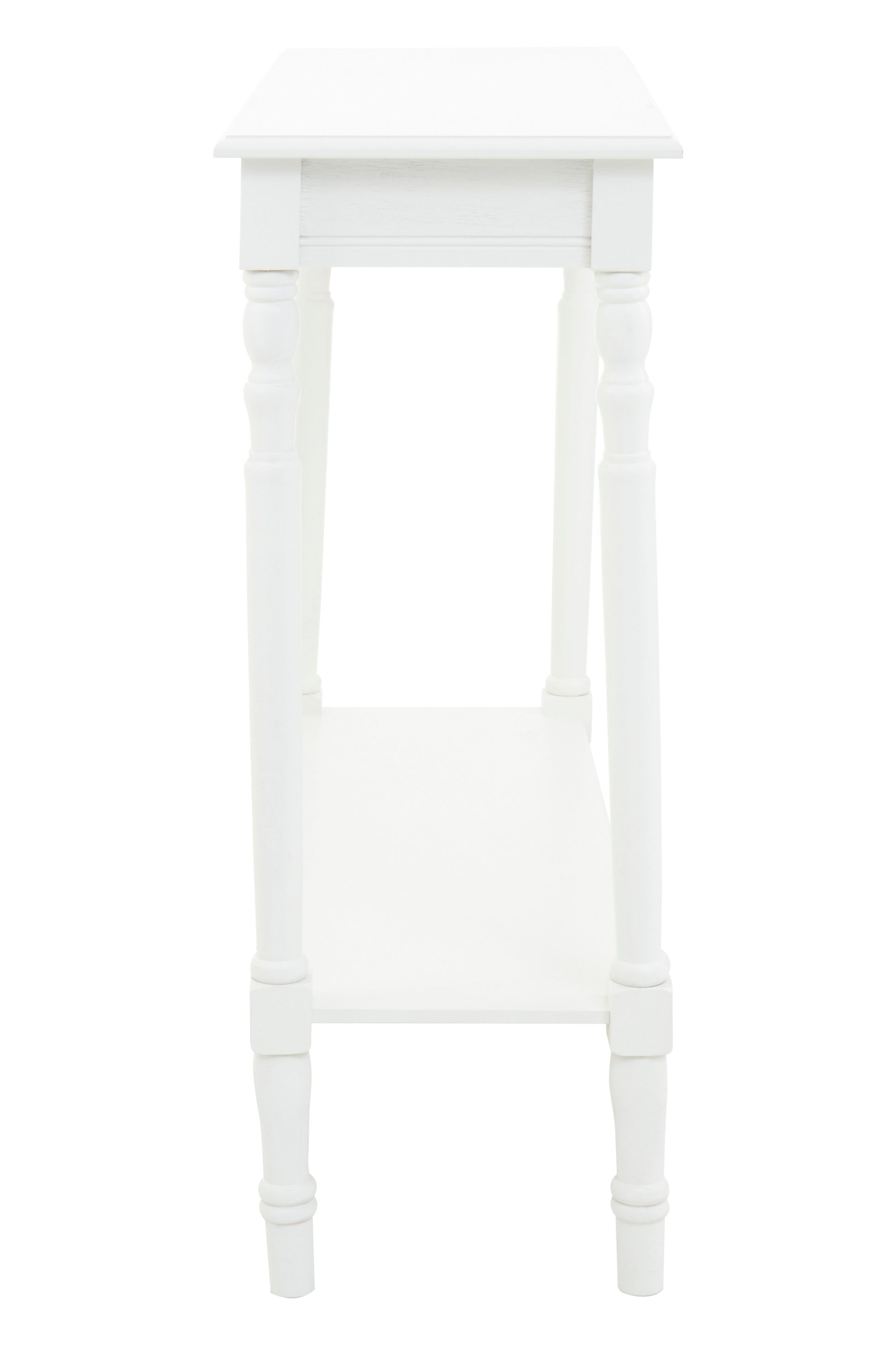 Ardela & Co Hearth White Rectangular Console Table