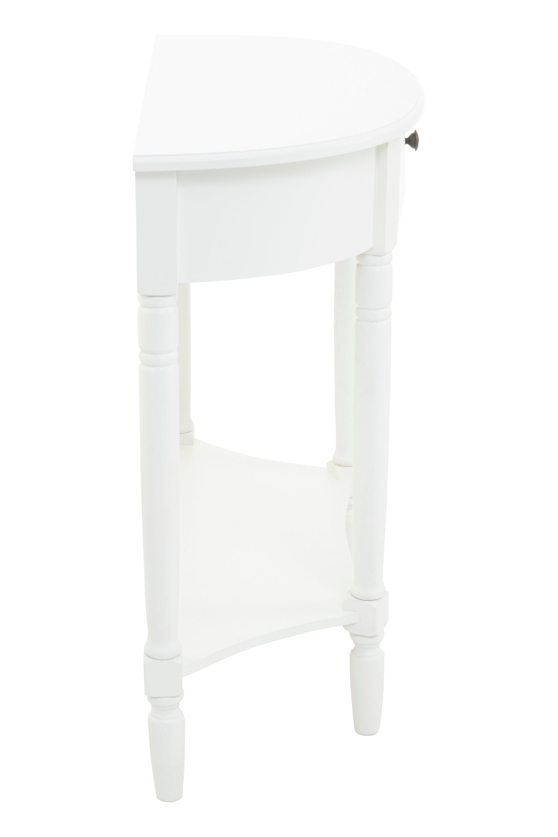 Ardela & Co Hearth Semi Circle One Drawer Console Table