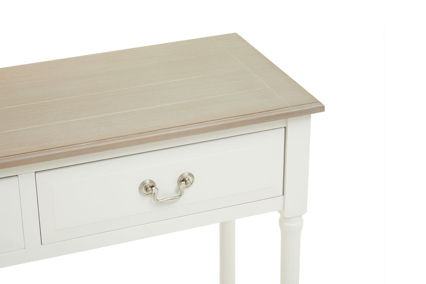 Ardela & Co Hearth Two Drawer Ivory Console Table