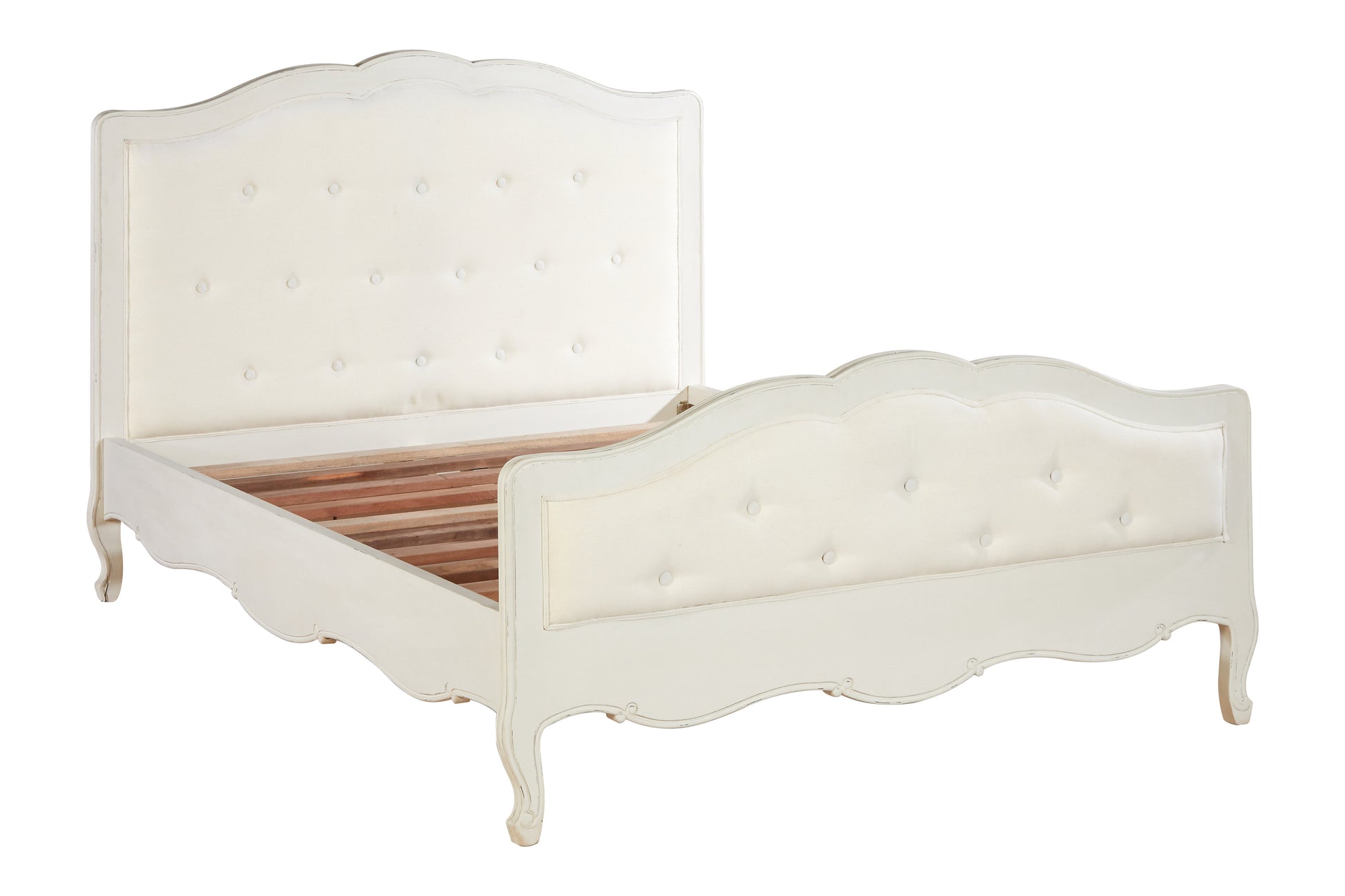 Ardela & Co Lurette White Double Bed