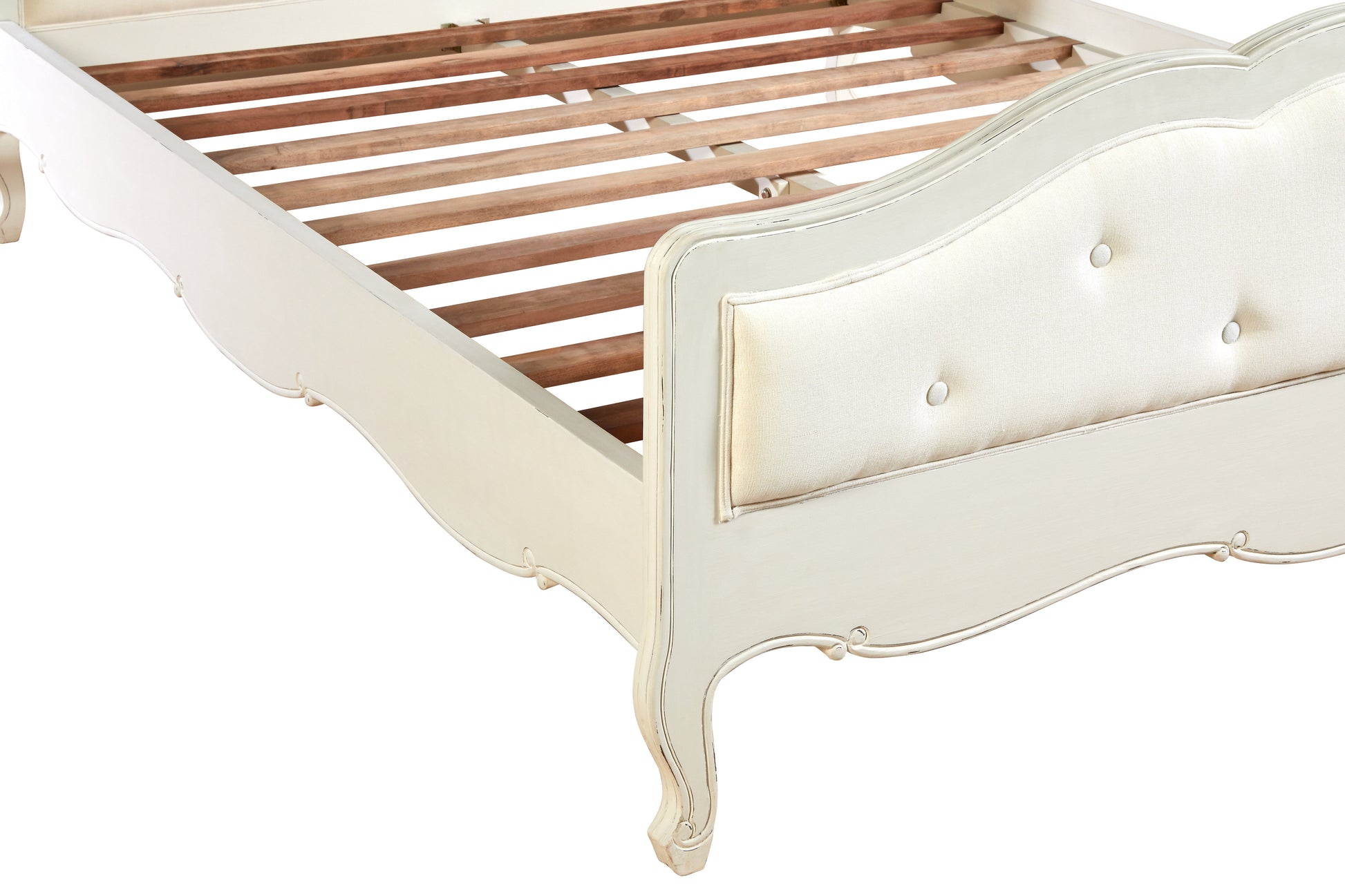 Ardela & Co Lurette White King Bed