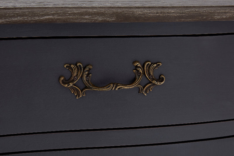 Ardela & Co Lurette Two Door Dark Grey Sideboard