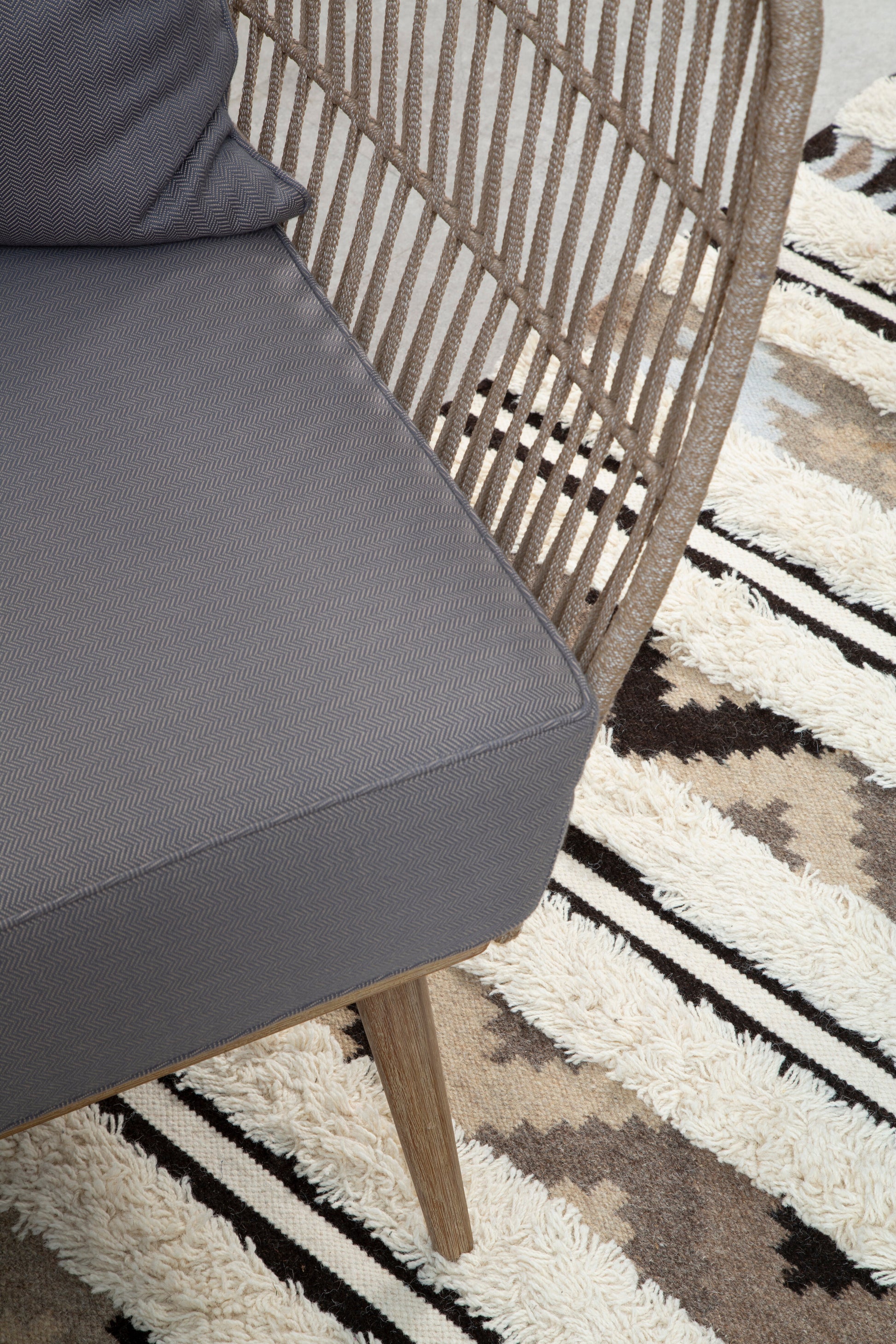 Ardela & Co Ovelo Two Seat Rope Sofa