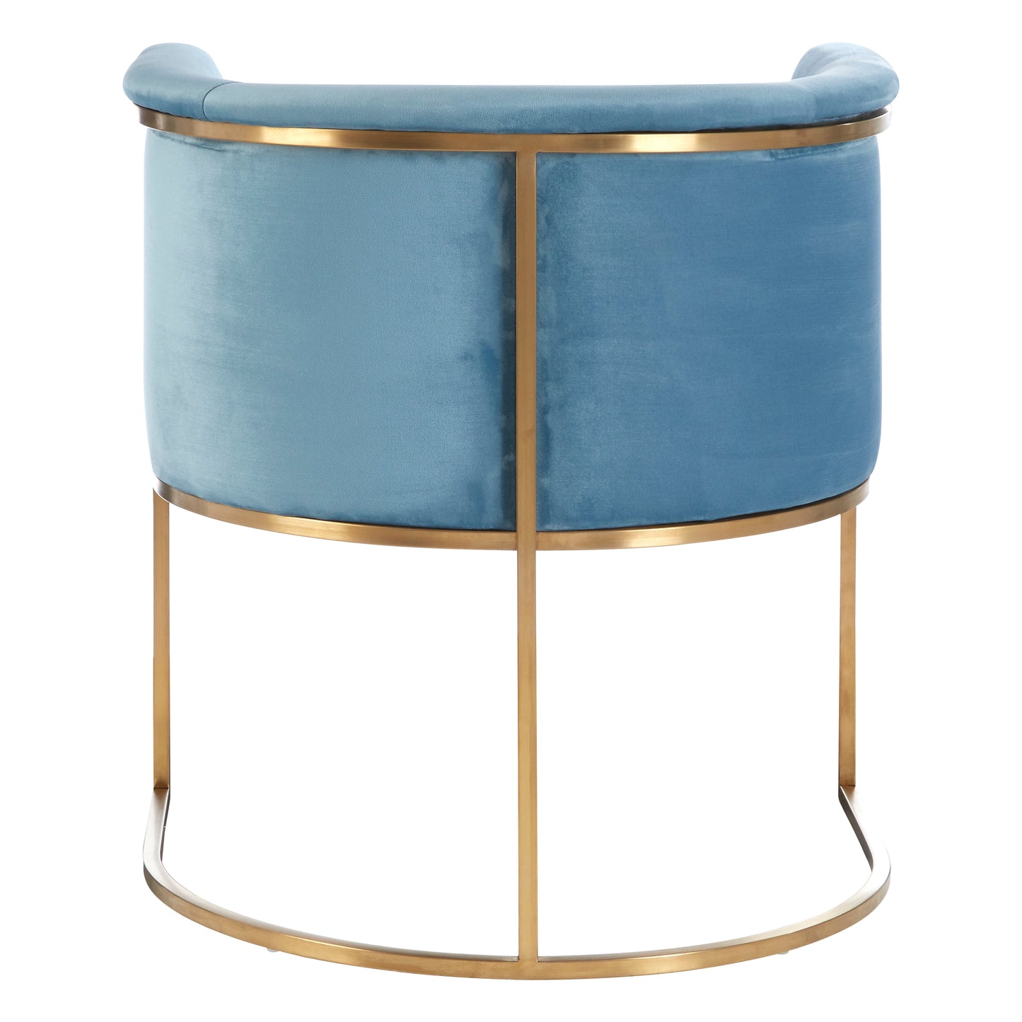 Ardela & Co Maia Blue Velvet Chair