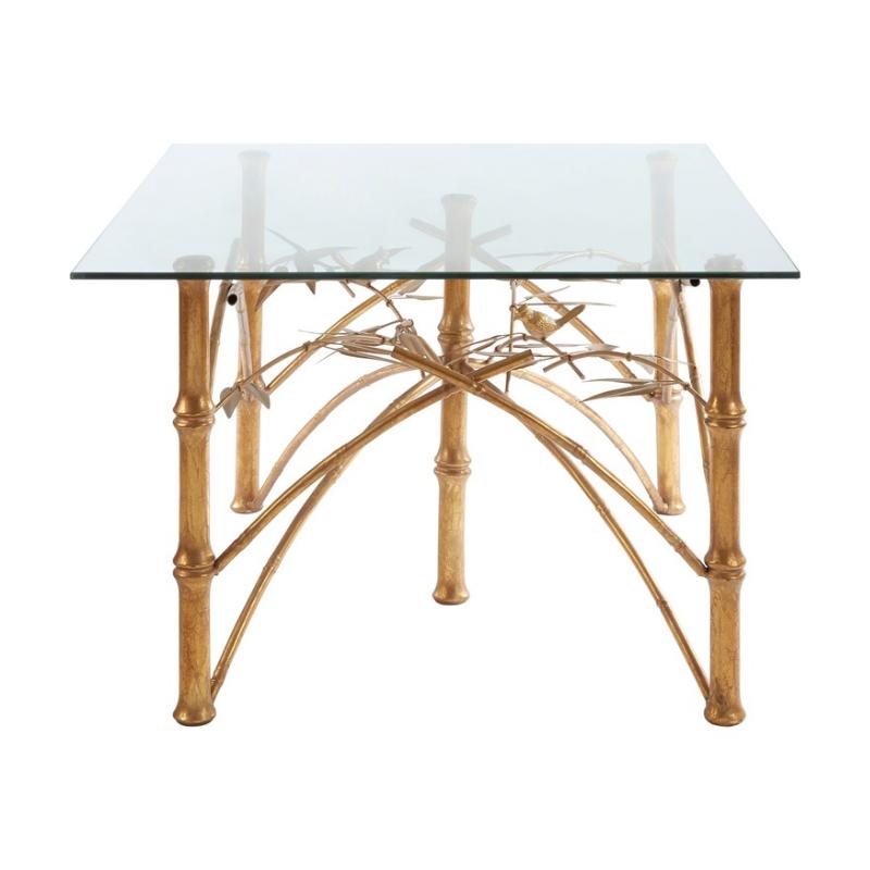 Ardela & Co Zephyra Table With Bamboo Design Legs
