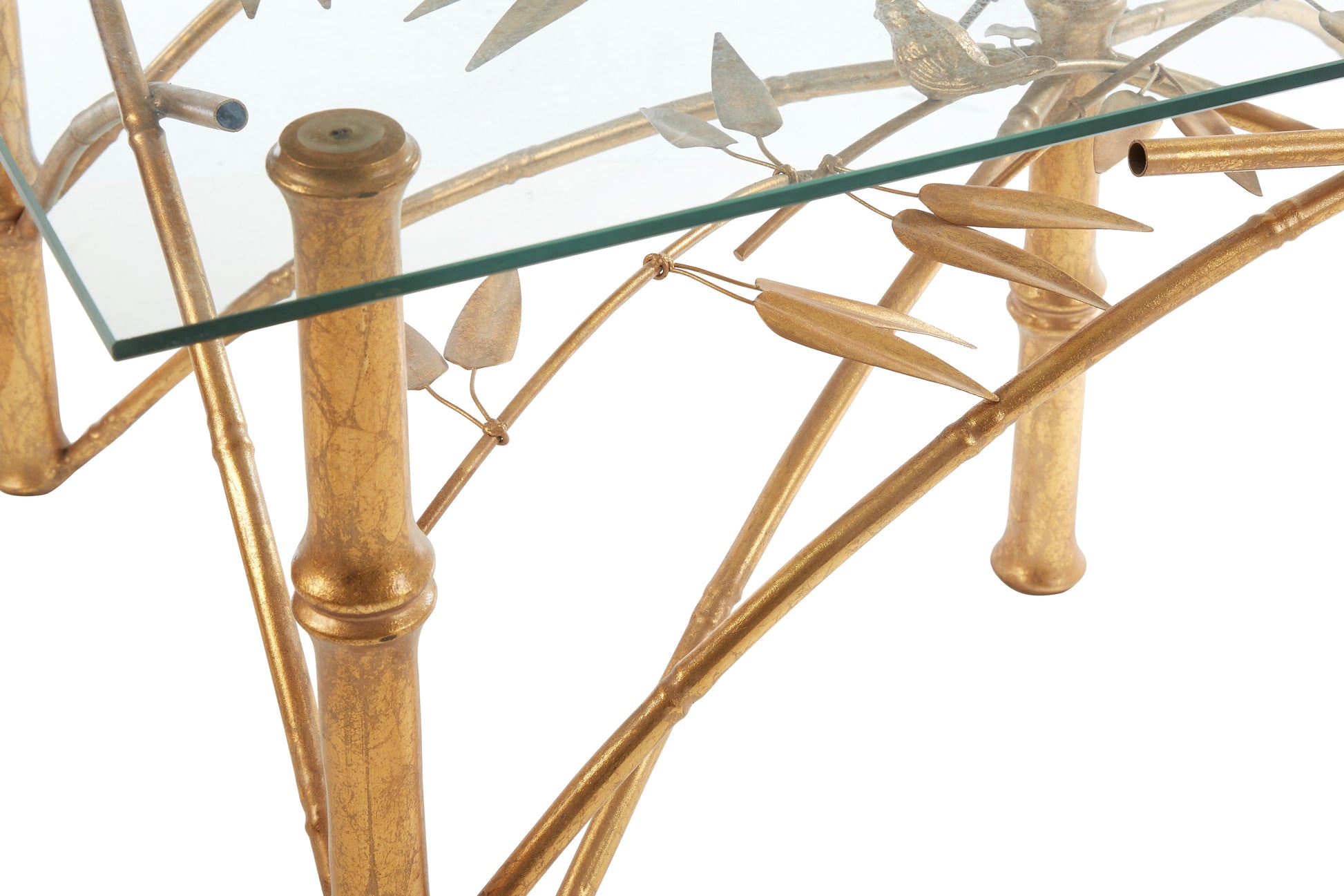 Ardela & Co Zephyra Table With Bamboo Design Legs