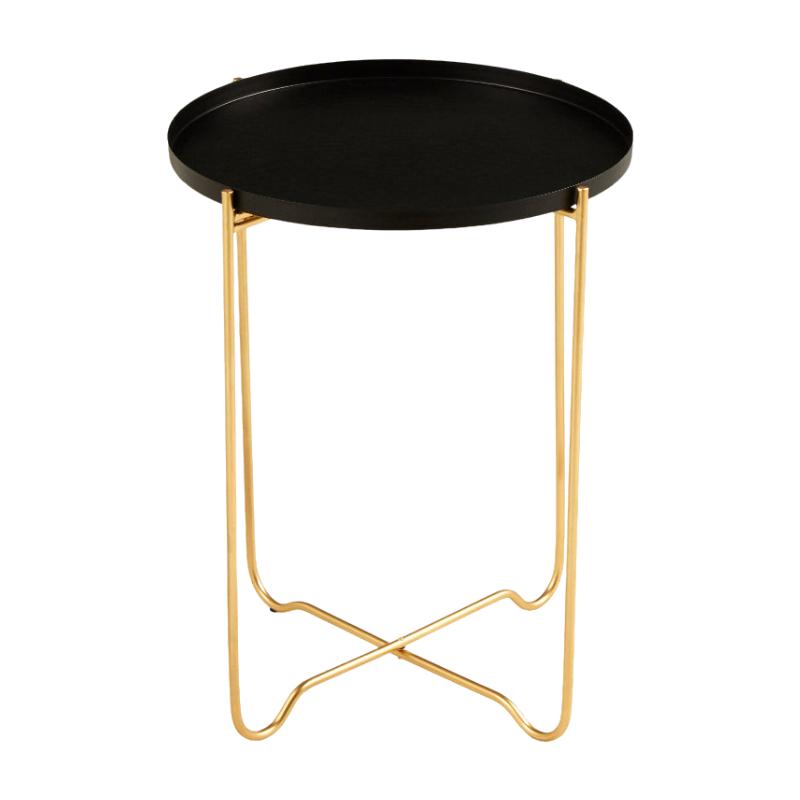 Ardela & Co Temra Black Side Table