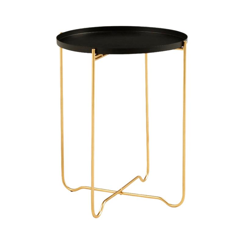 Ardela & Co Temra Black Side Table