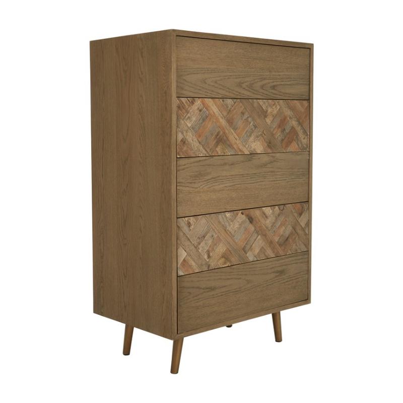 Ardela & Co Selene 5 Drawer Wood Chest