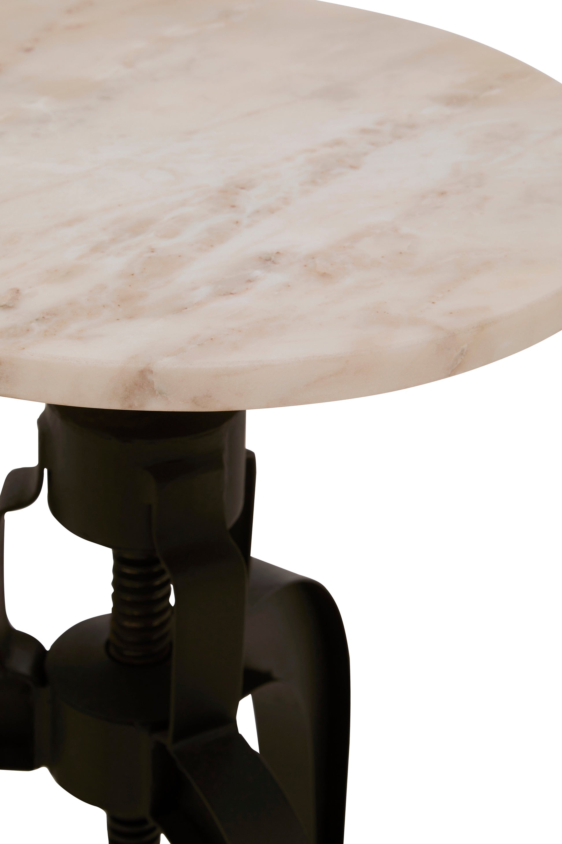 Ardela & Co Visco Bar Stool With White Marble Top