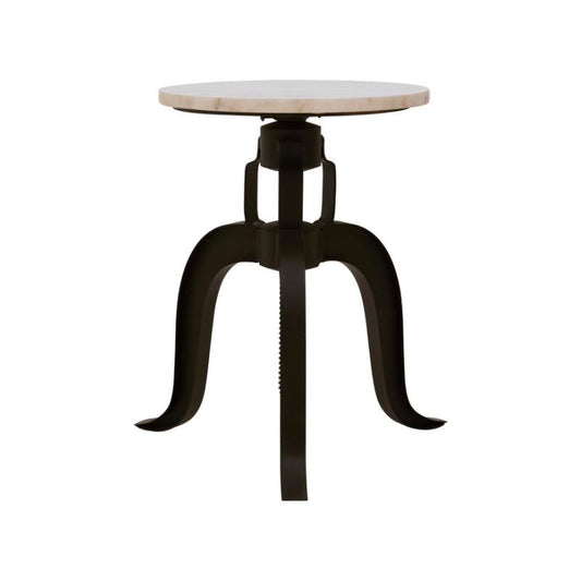 Ardela & Co Visco Bar Stool With White Marble Top