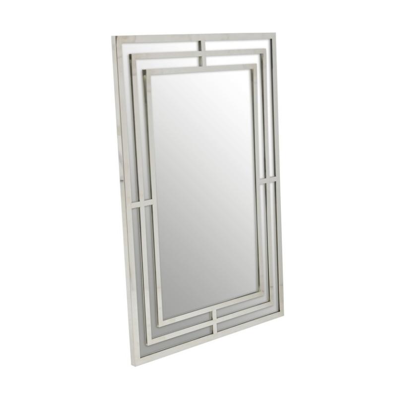 Ardela & Co Avenor Silver Frame Wall Mirror
