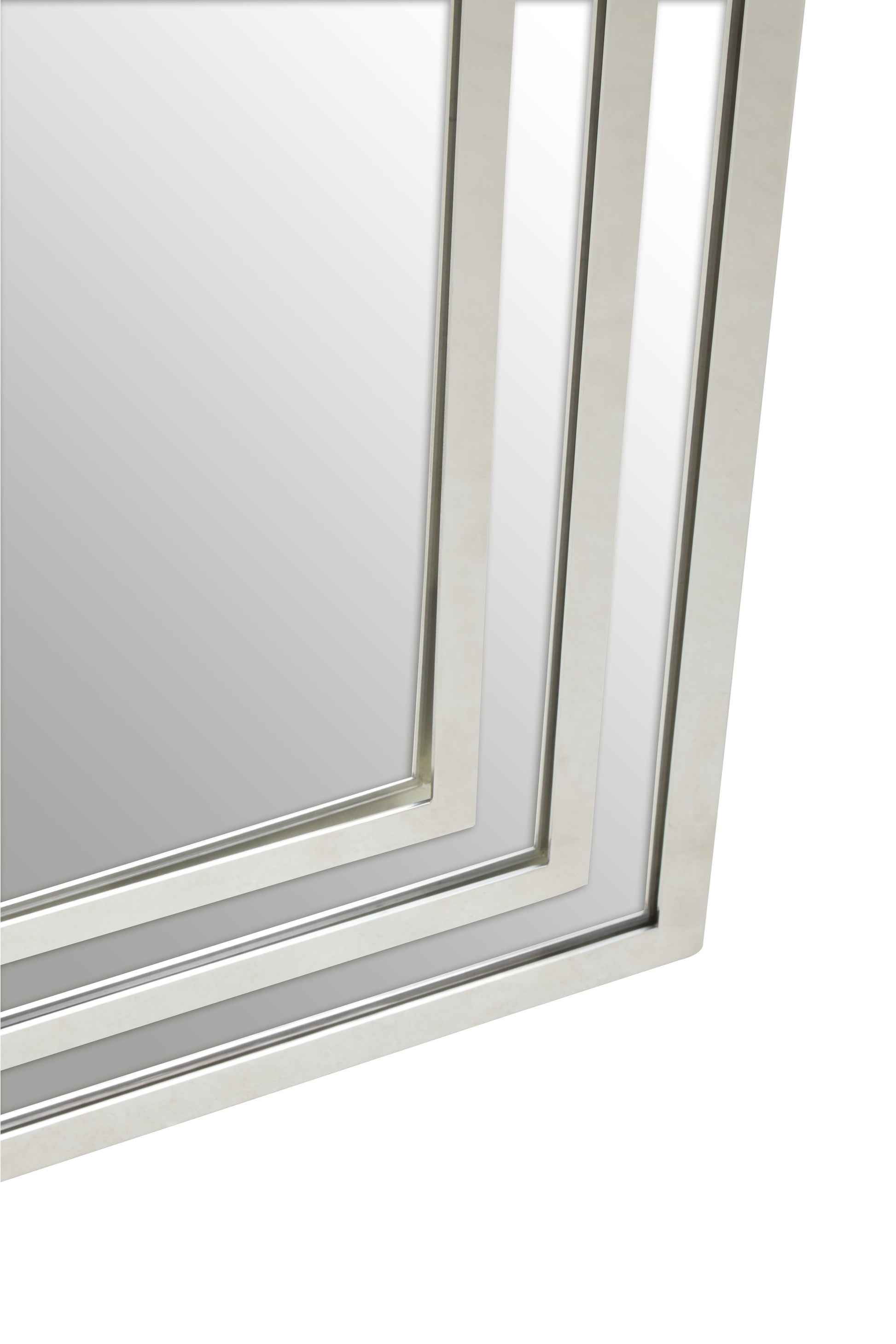 Ardela & Co Avenor Silver Frame Wall Mirror