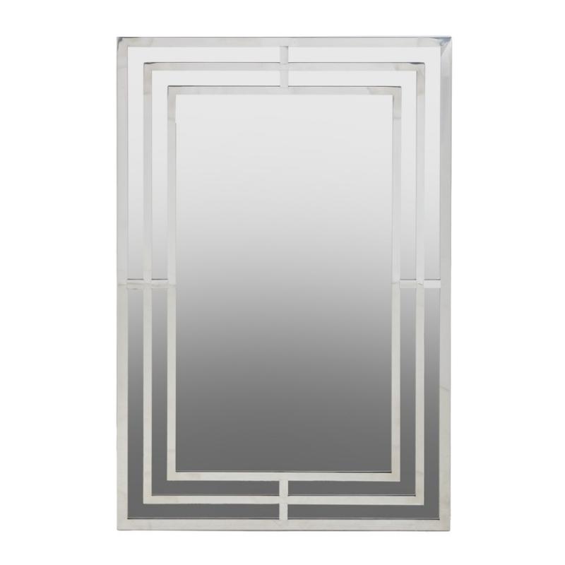 Ardela & Co Avenor Silver Frame Wall Mirror