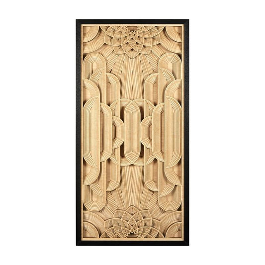 Ardela & Co Moderna Deco Wood Carving Wall Art