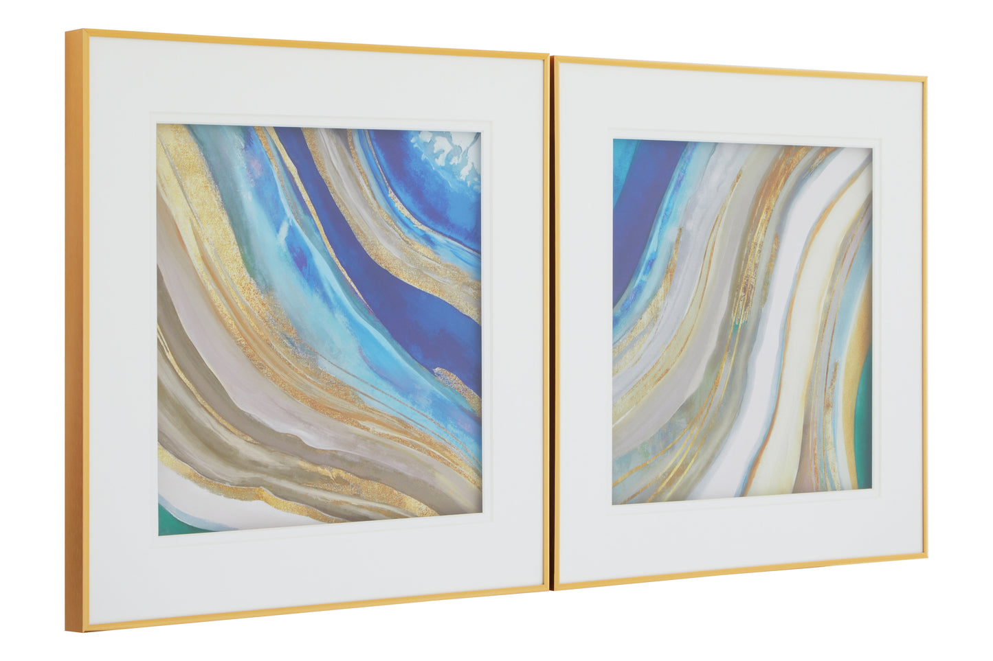 Ardela & Co Mason Set Of Two Abstract Wall Art