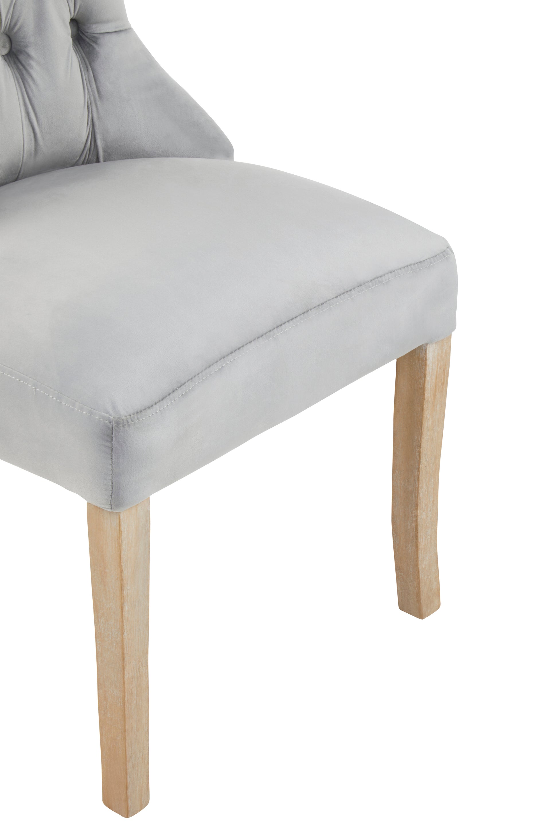 Ardela & Co Mayfair Grey Button Dining Chair