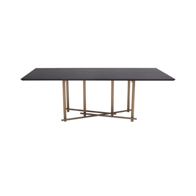 Ardela & Co Dextra Walnut Veneer Dining Table