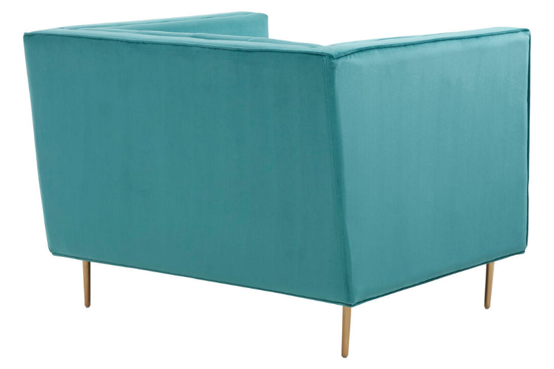 Ardela & Co Ottavia Teal Armchair
