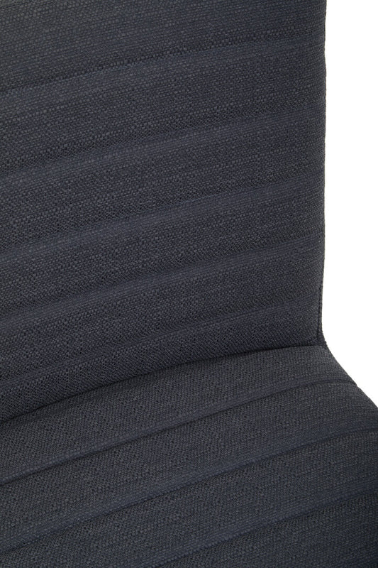 Ardela & Co Berkley Charcoal Grey Dining Chair with Oak Legs