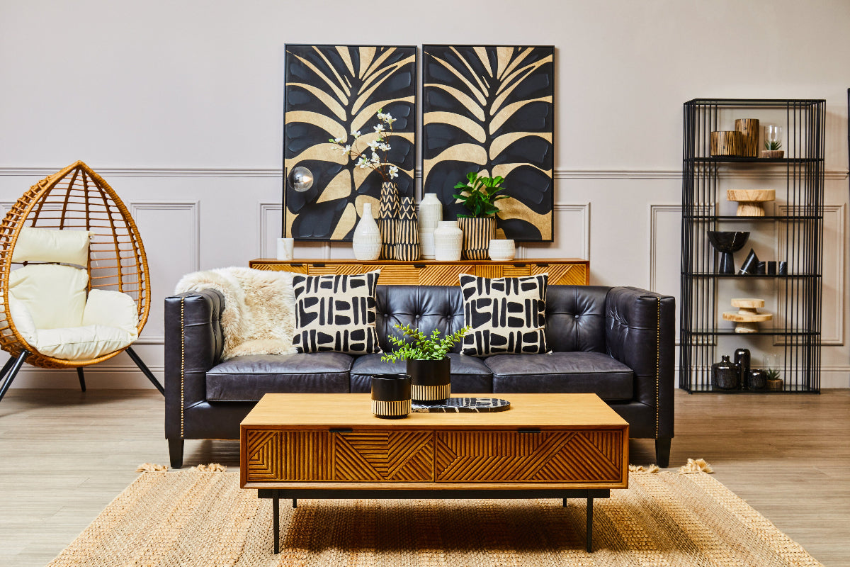 Ardela & Co Toronto Black Bookshelf