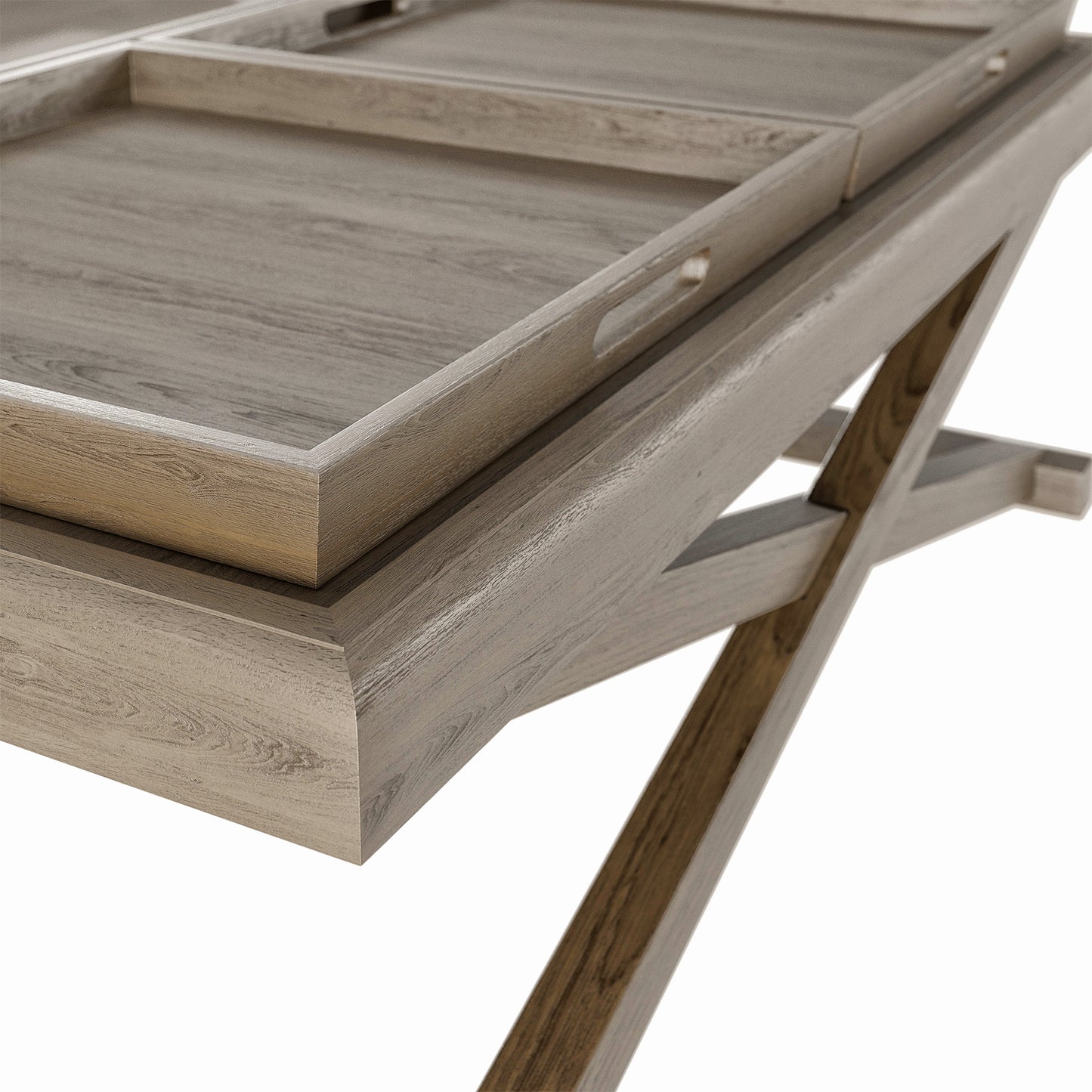 DI Designs Bentley Coffee Table - Grey Oak