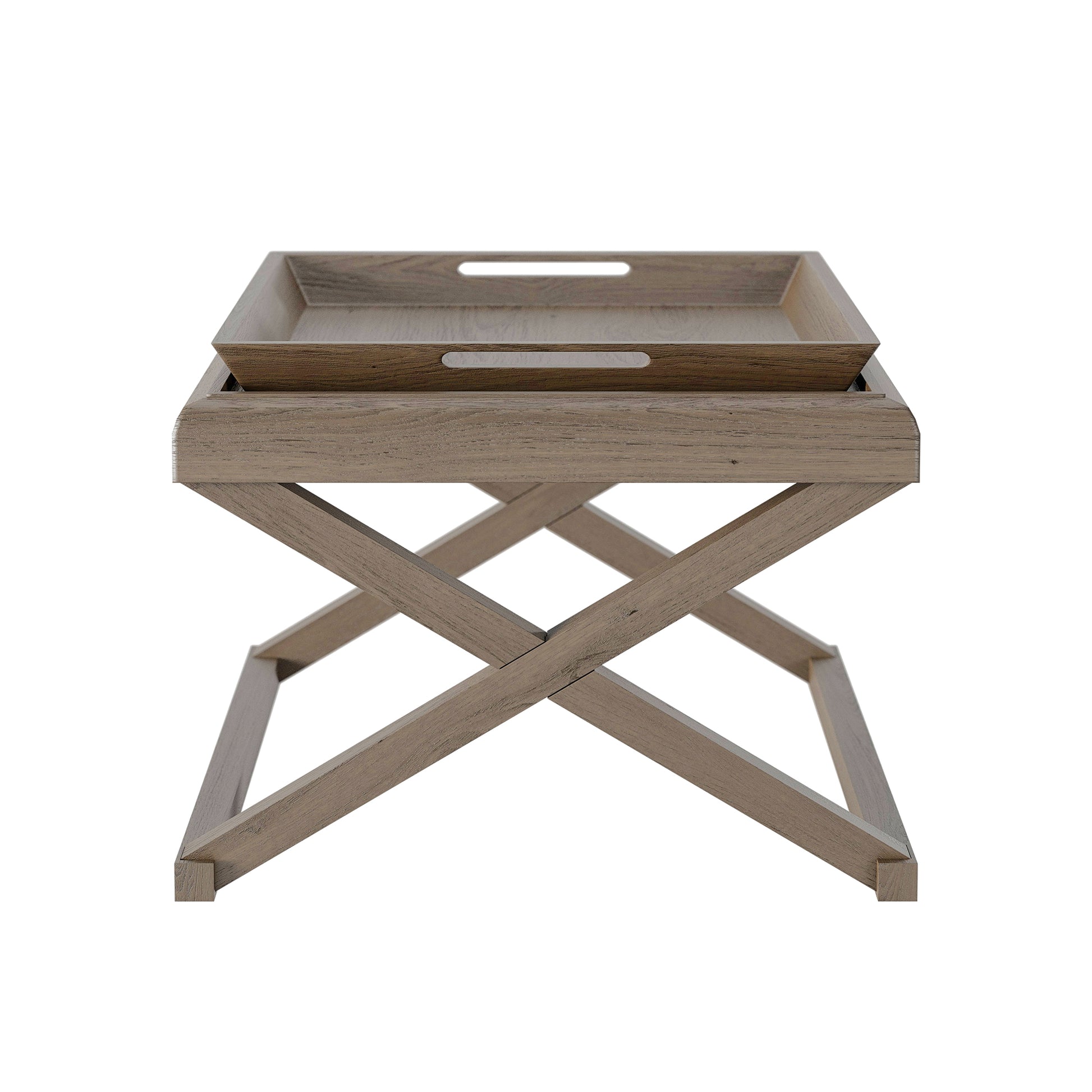 DI Designs Bentley End Table - Grey Oak