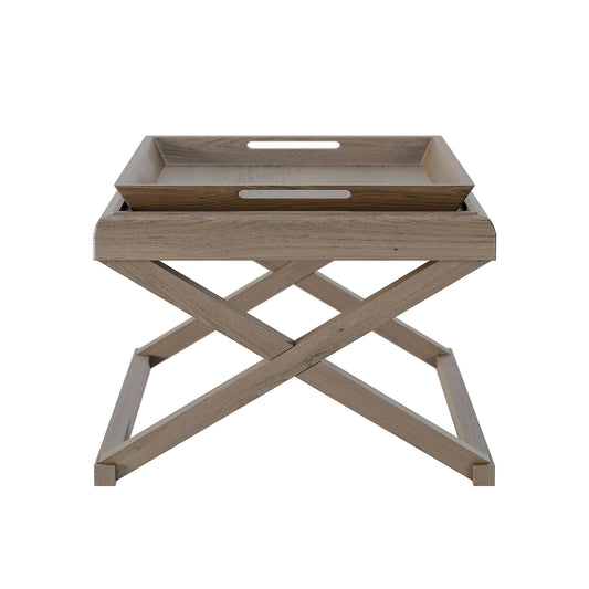 DI Designs Bentley End Table - Grey Oak