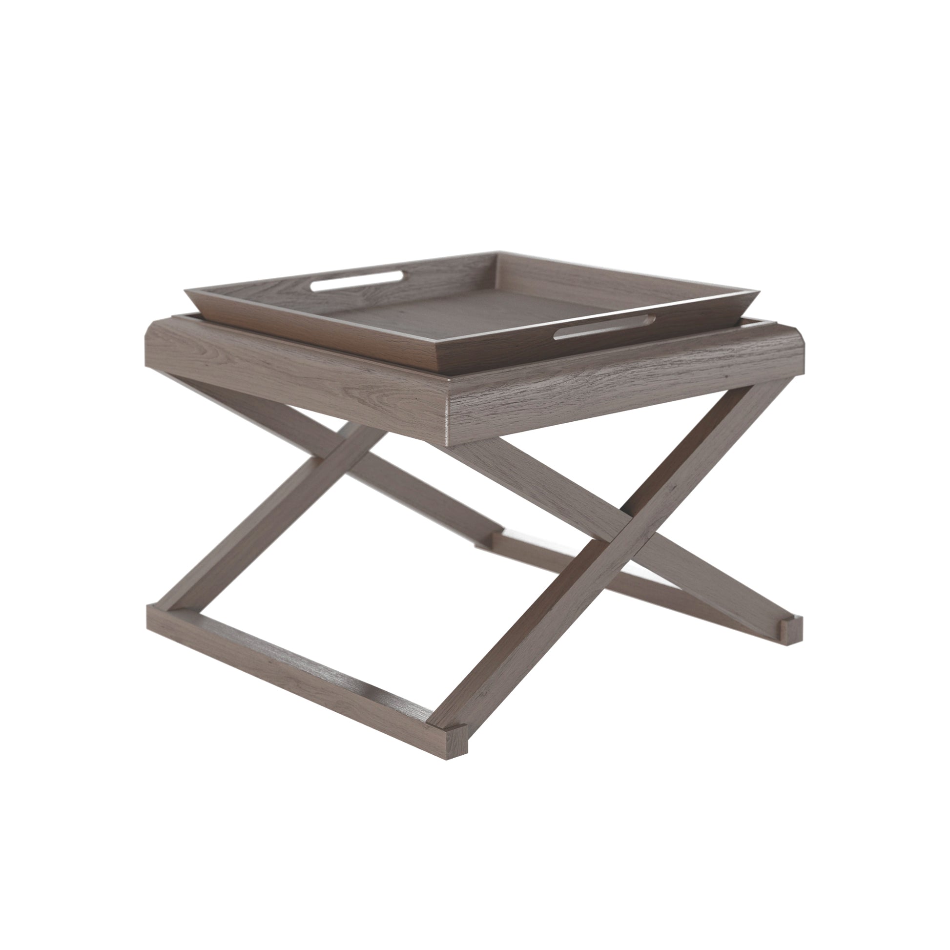 DI Designs Bentley End Table - Grey Oak