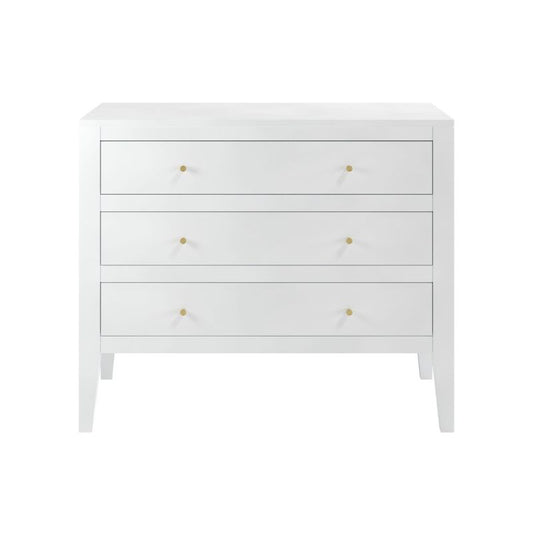 DI Designs Alton Chest of Drawers - White - Front