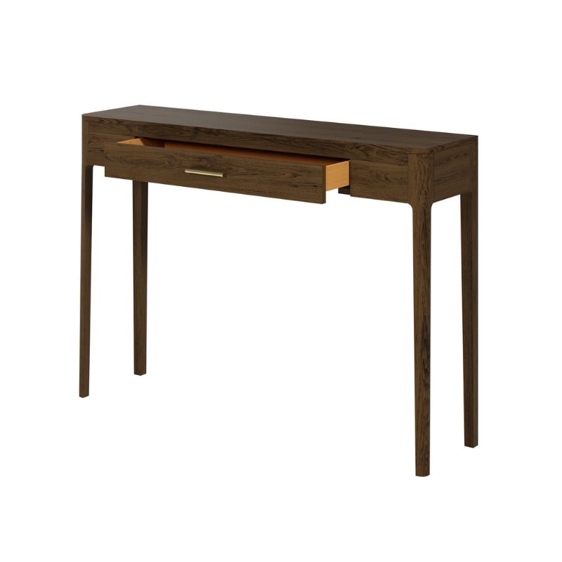 DI Designs Abberley Console - Brown - Side Open
