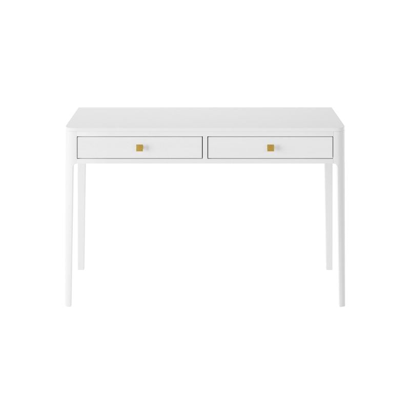 DI Designs Abberley Desk - White - Front