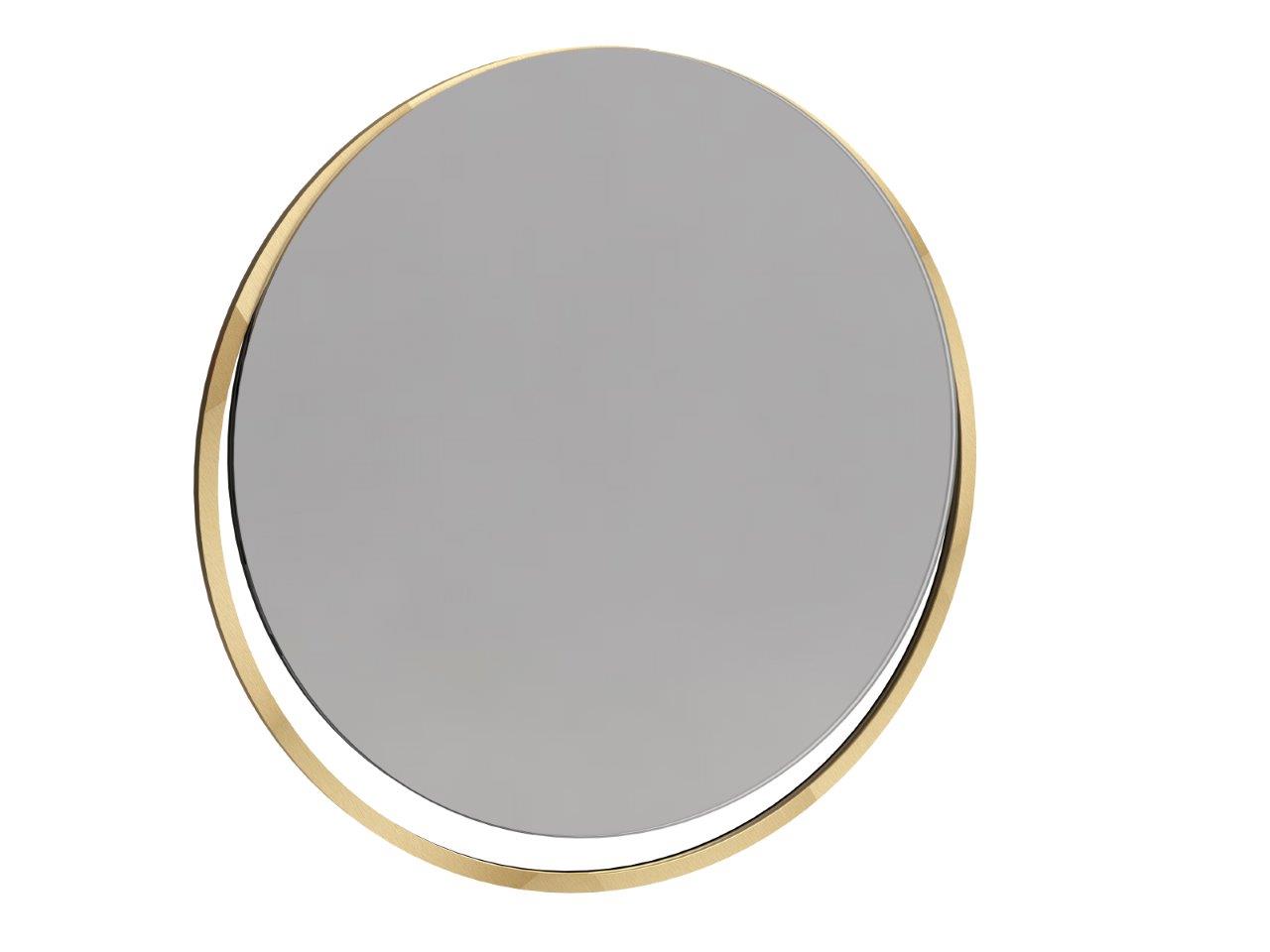 Gillmore Federico Wall Hanging Mirror Brass Surround