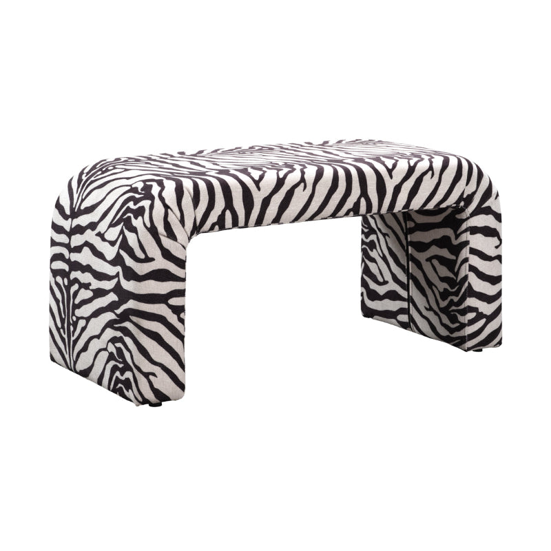 Oti Rosa Zebra Bench