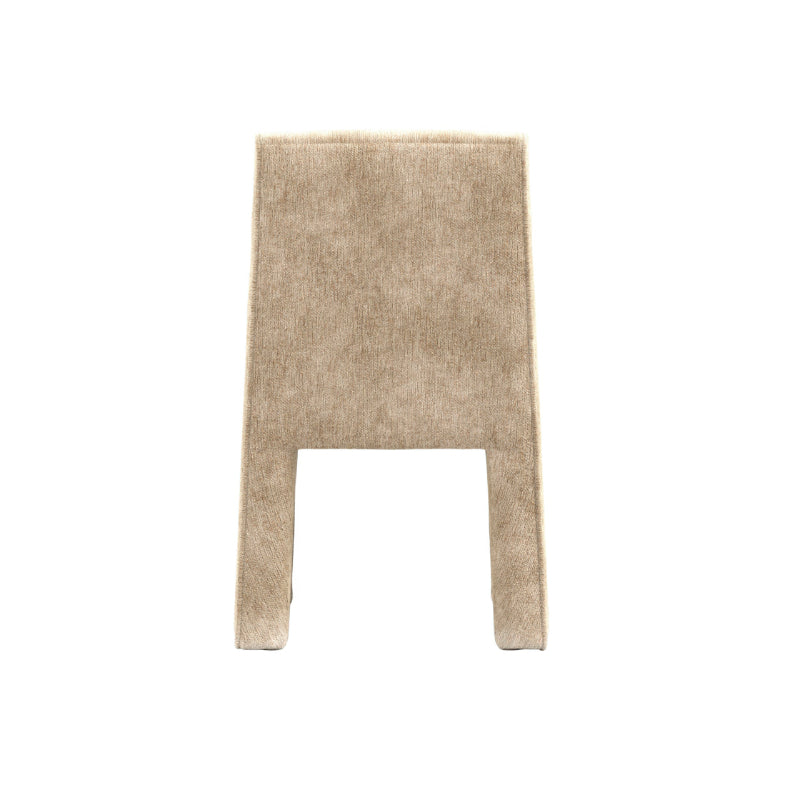 Oti Nami Honey Velvet Chenille Dining Chair