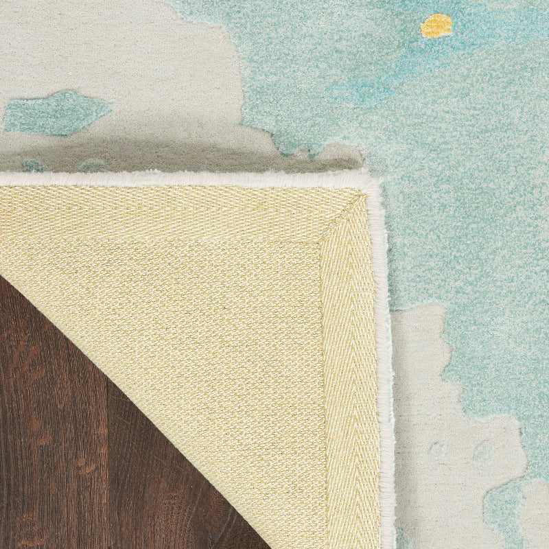 Nourison - Nourison Prismatic Seafoam Gold Rug