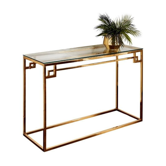 Native Home Cesar Gold Console Table