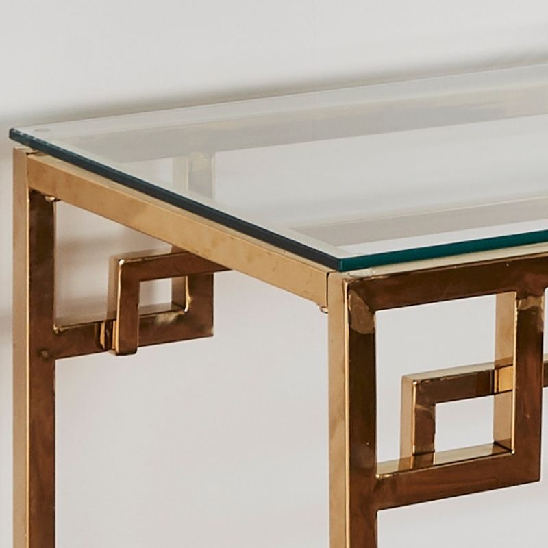 Native Home Cesar Gold Console Table