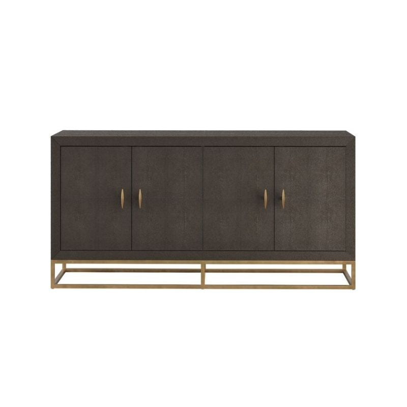 DI Designs Hampton Sideboard in Brown Shagreen