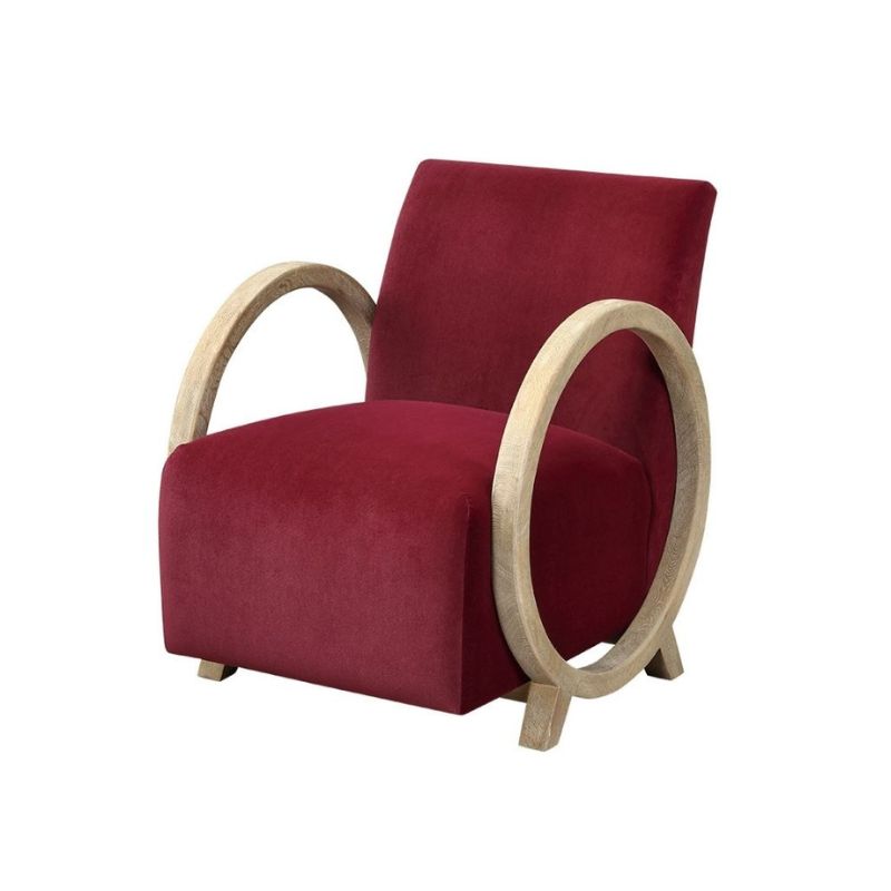 DI Designs Wick Club Chair in Plum