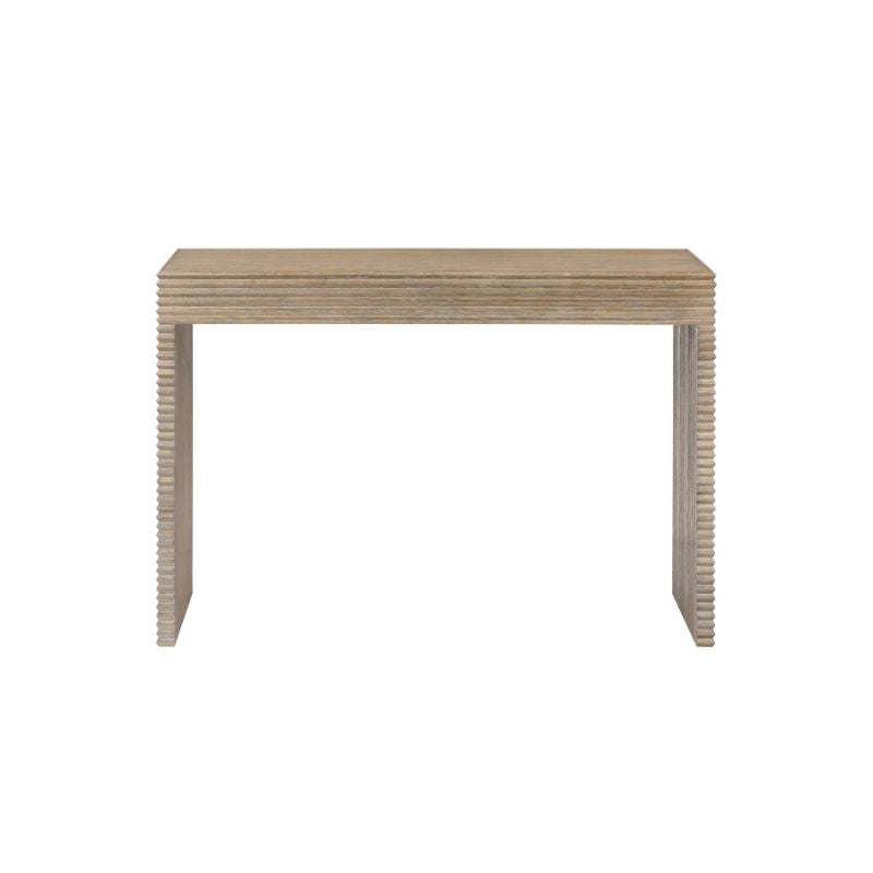 DI Designs Wickham Ribbed Oak Console
