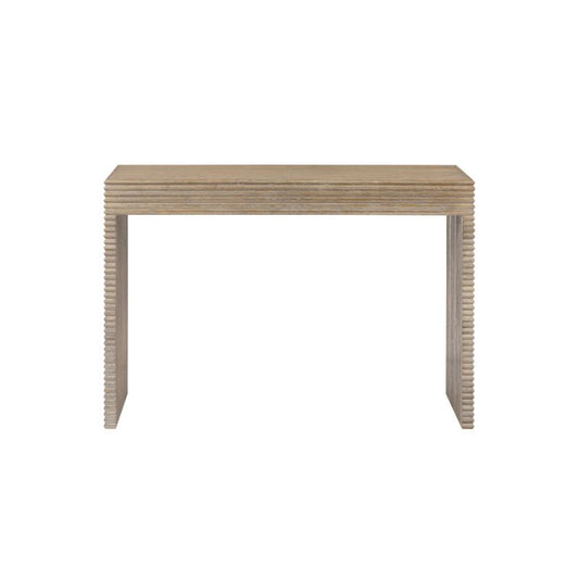 DI Designs Wickham Ribbed Oak Console