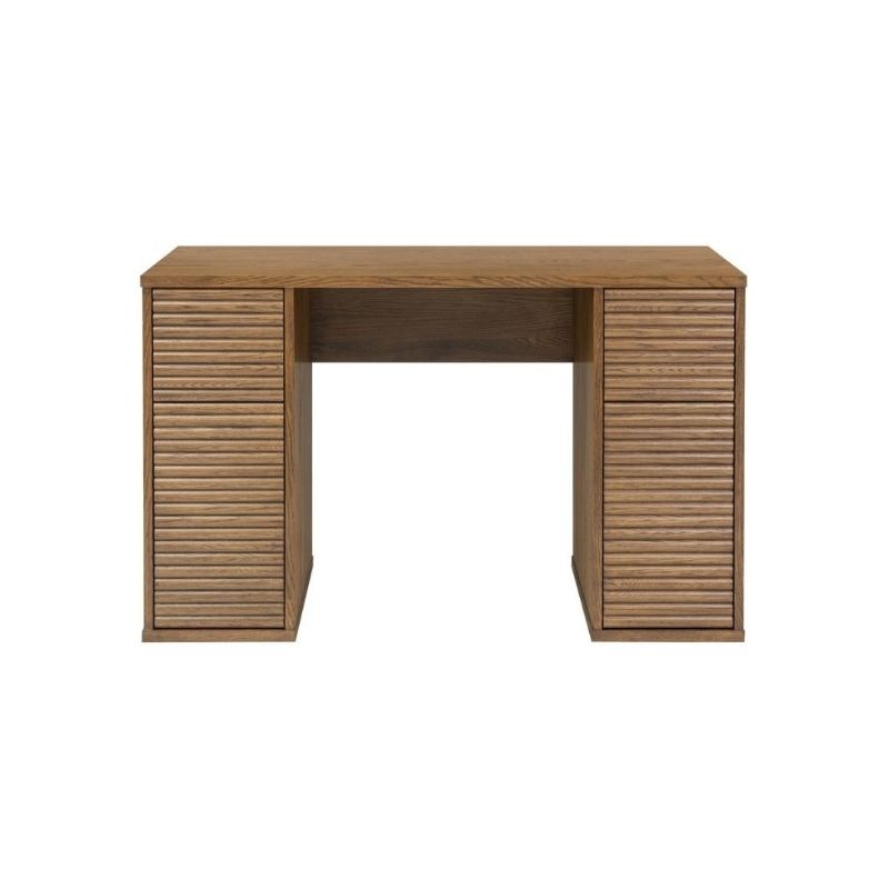 DI Designs Charlton Ribbed Walnut Desk